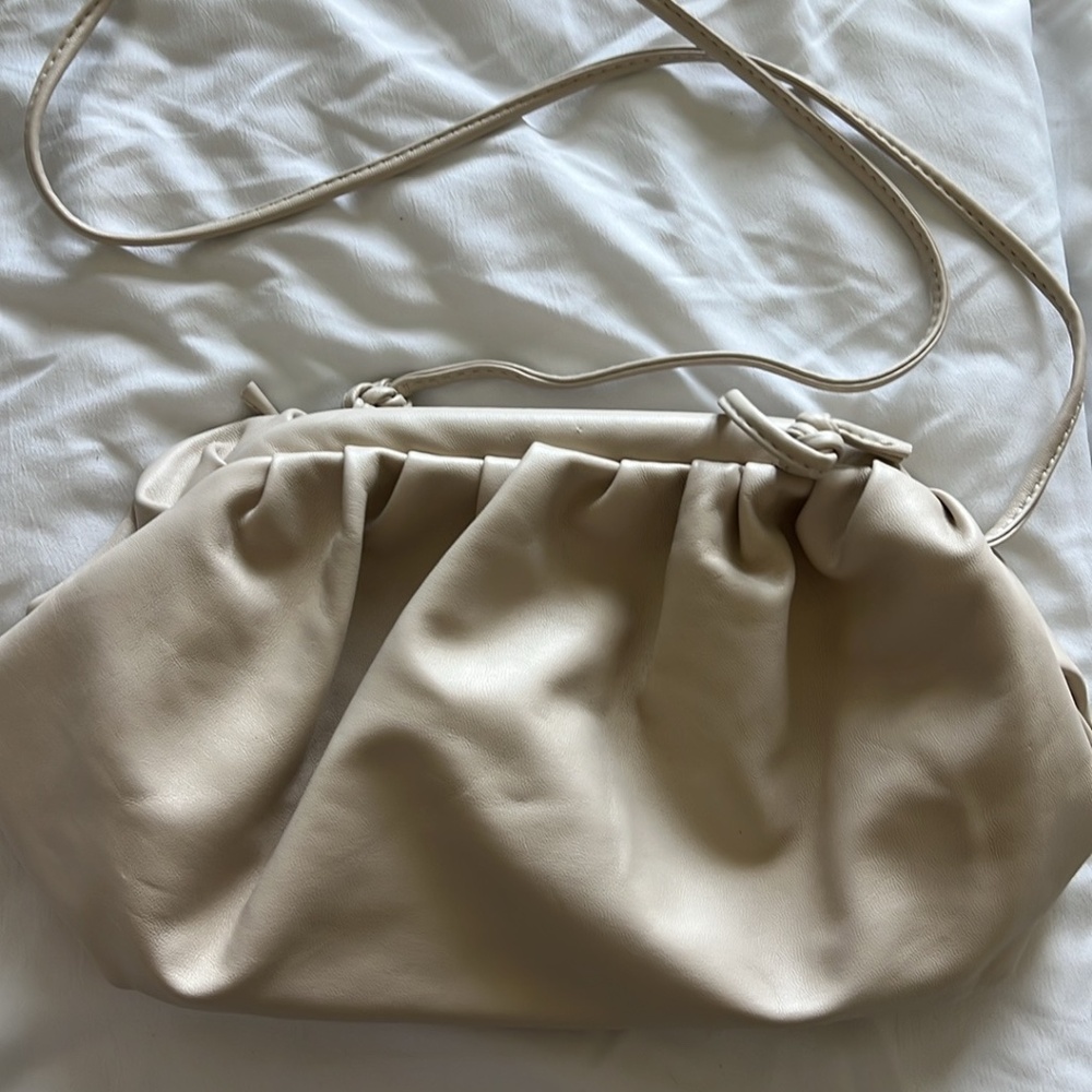 H&M Ivory clutch crossbody bag